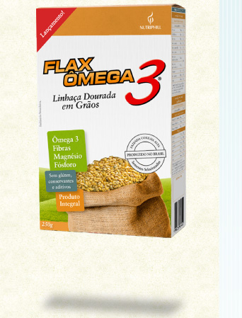 Flax �mega 3 - Linha�a dourada em gr�os
